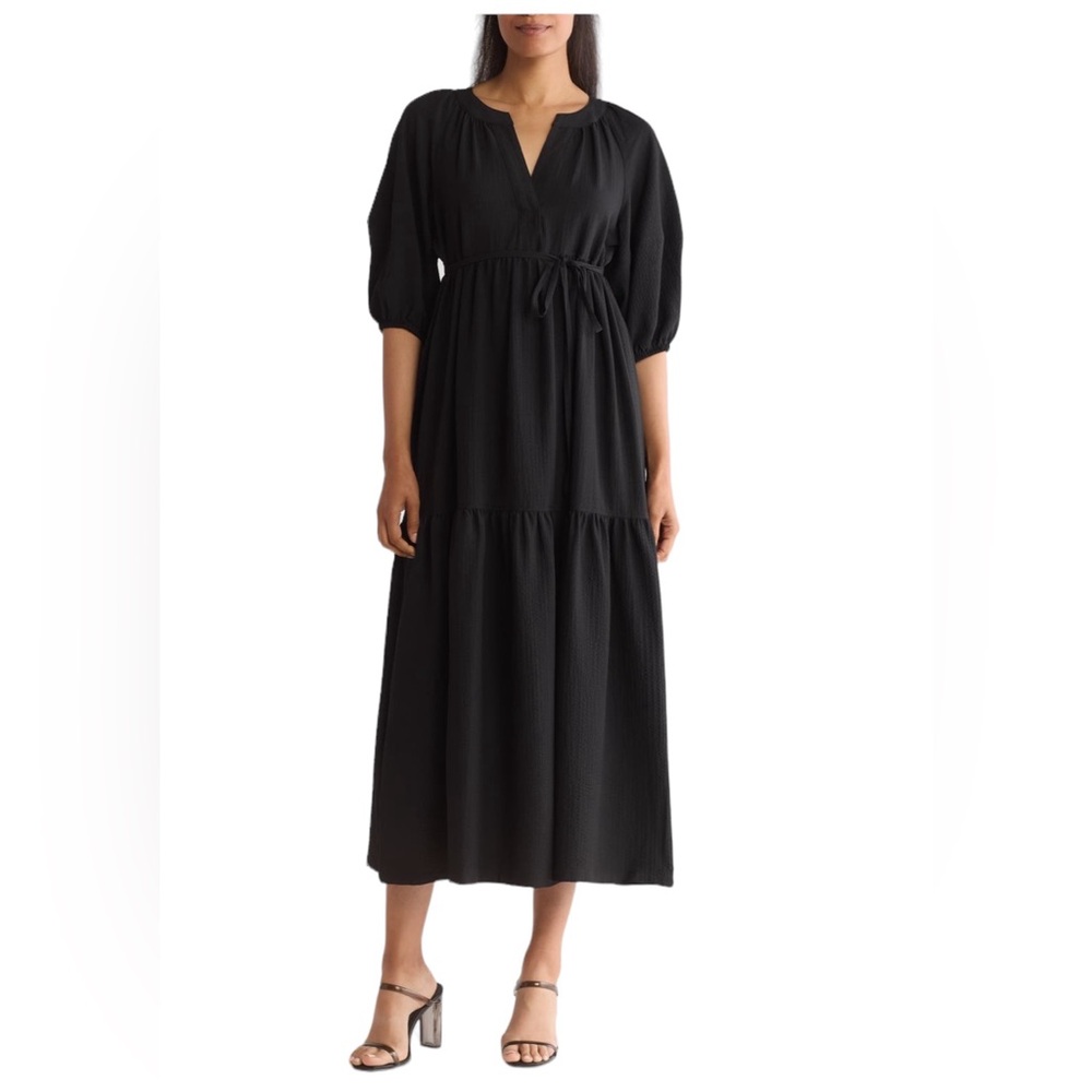 Elegant Black Maxi Dress